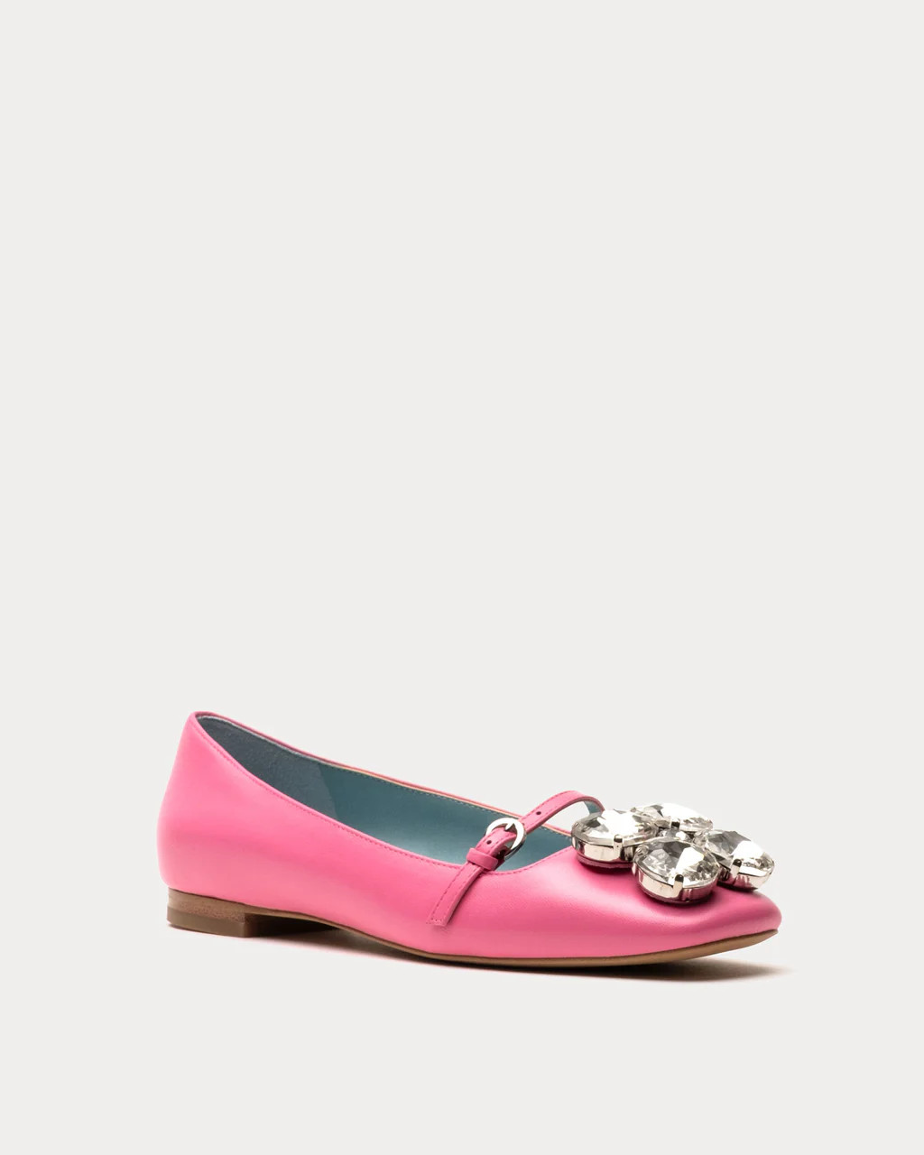 Josephine Ballet Flat - Pink | Frances Valentine