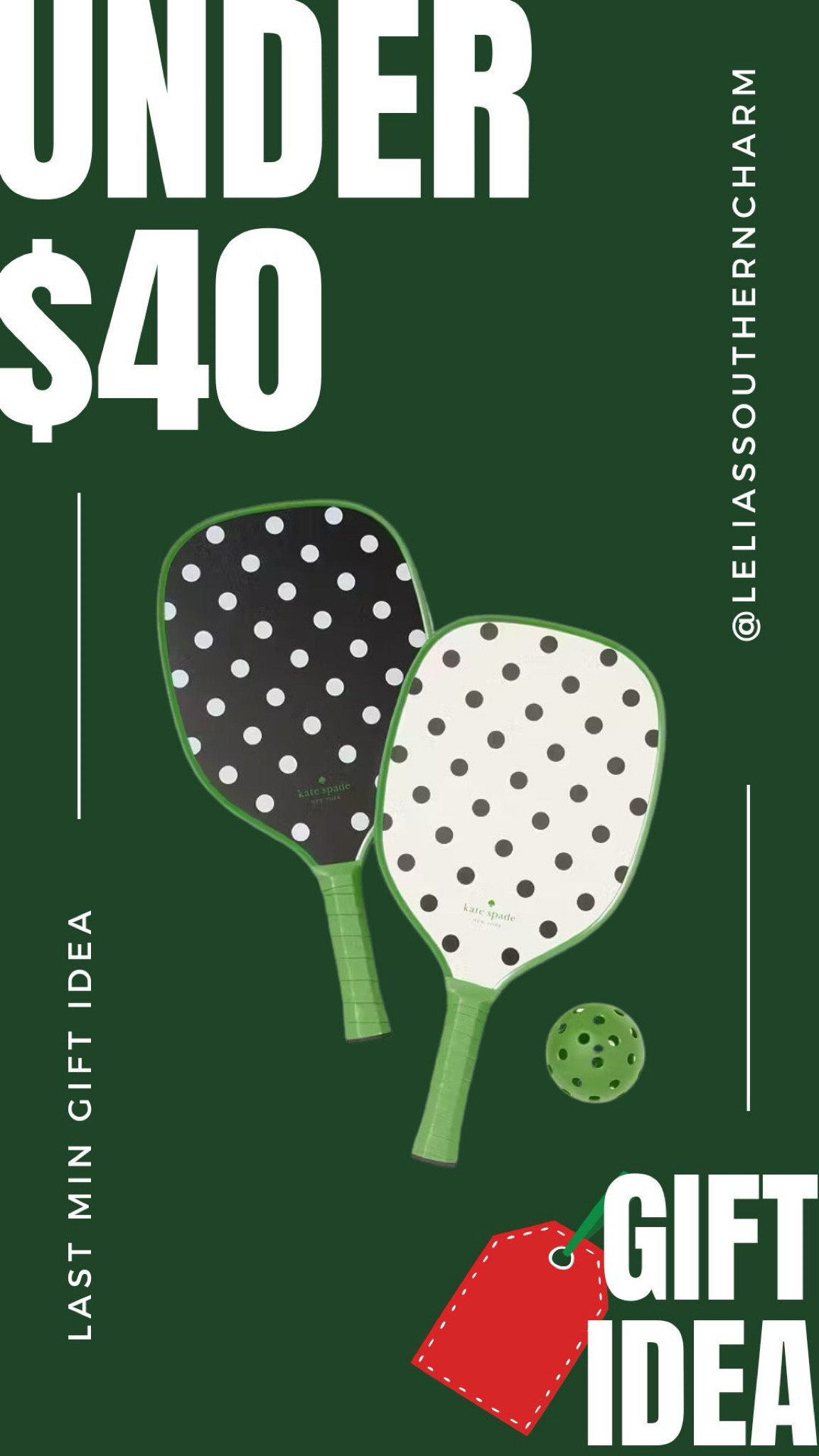 For the pickleball lover
Kate Spade
Gift guide
Gift idea 
Christmas gift 

#LTKFindsUnder50 #LTKSaleAlert #LTKGiftGuide
