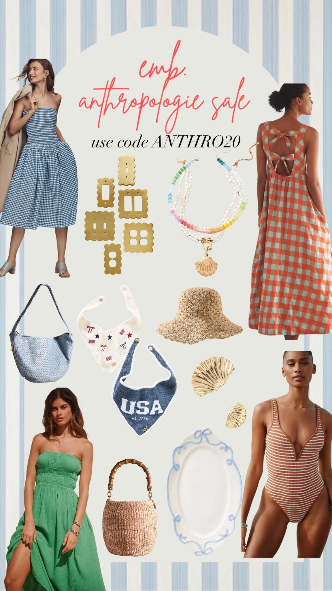 Anthropologie 20% off $100+ sale, use code ANTHRO20 // vacation // summer // dresses // sea shell necklace // rainbow beaded necklace // home decor 

#LTKTravel #LTKStyleTip #LTKSaleAlert