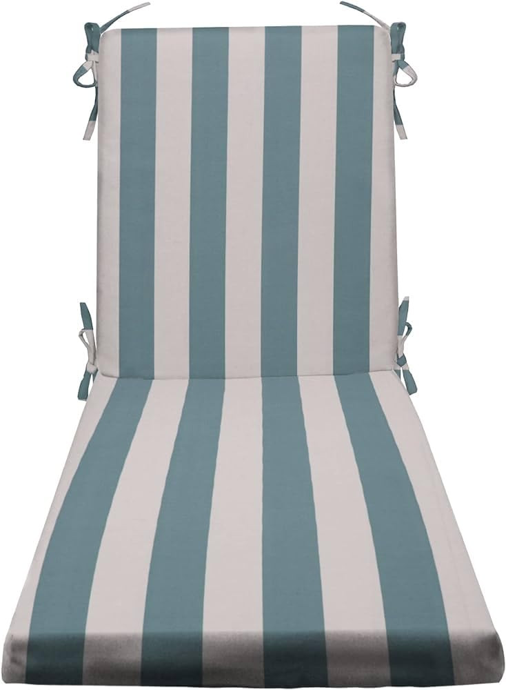 RSH DECOR: Foam Chaise Lounge Seat Cushion | 72" x 21" x 3" | All-Weather Spun Fabric | Water and... | Amazon (US)