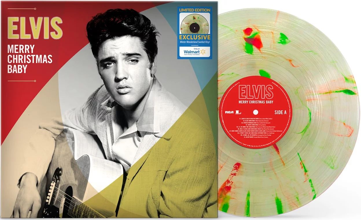 Elvis Presley - Merry Christmas Baby (Walmart Exclusive) - Vinyl [Exclusive] | Walmart (US)