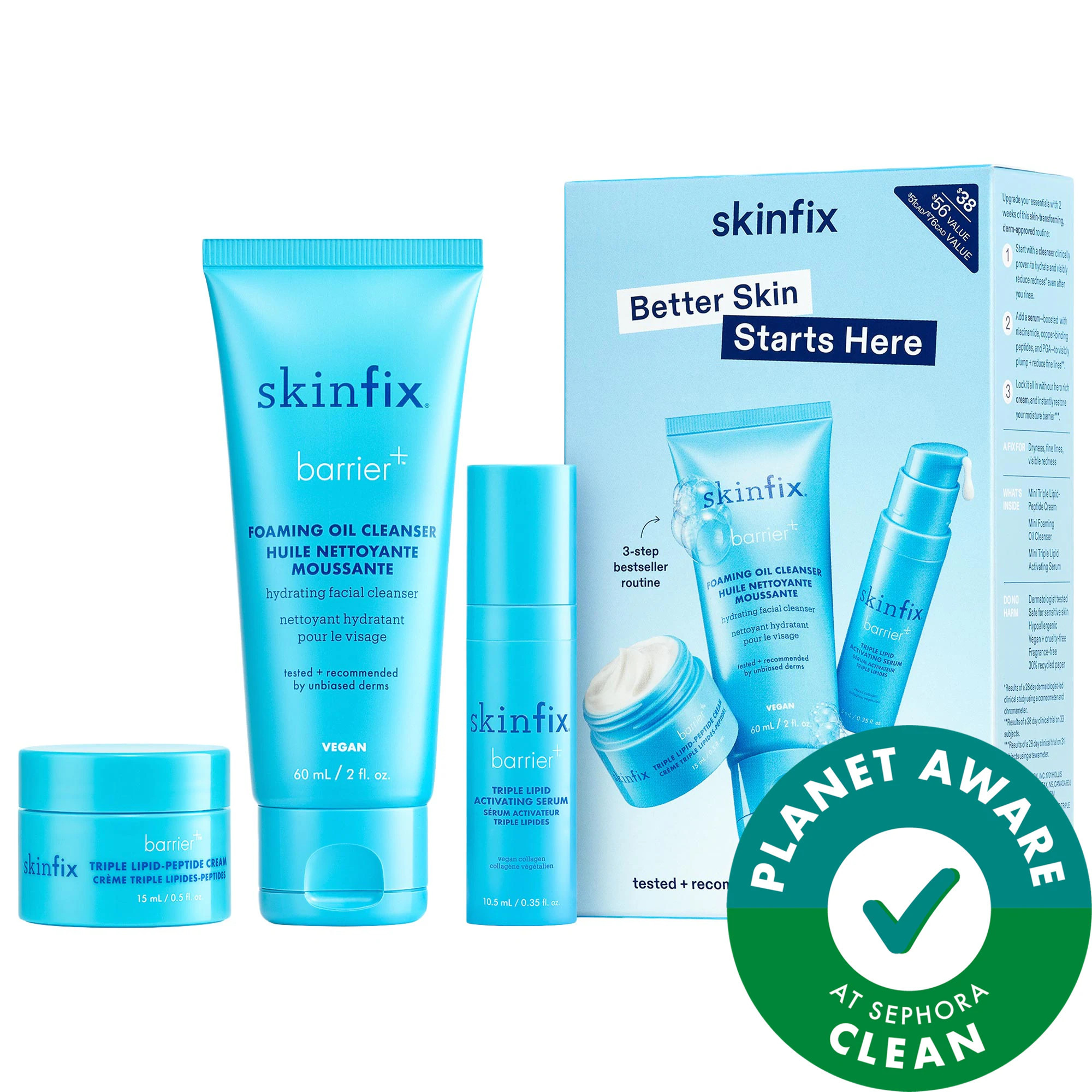 Skinfix Better Skin Starts Here Kit for Dehydrated Skin | Sephora (US)