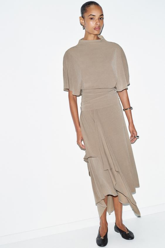 HIGH NECK TOP | Zara UK