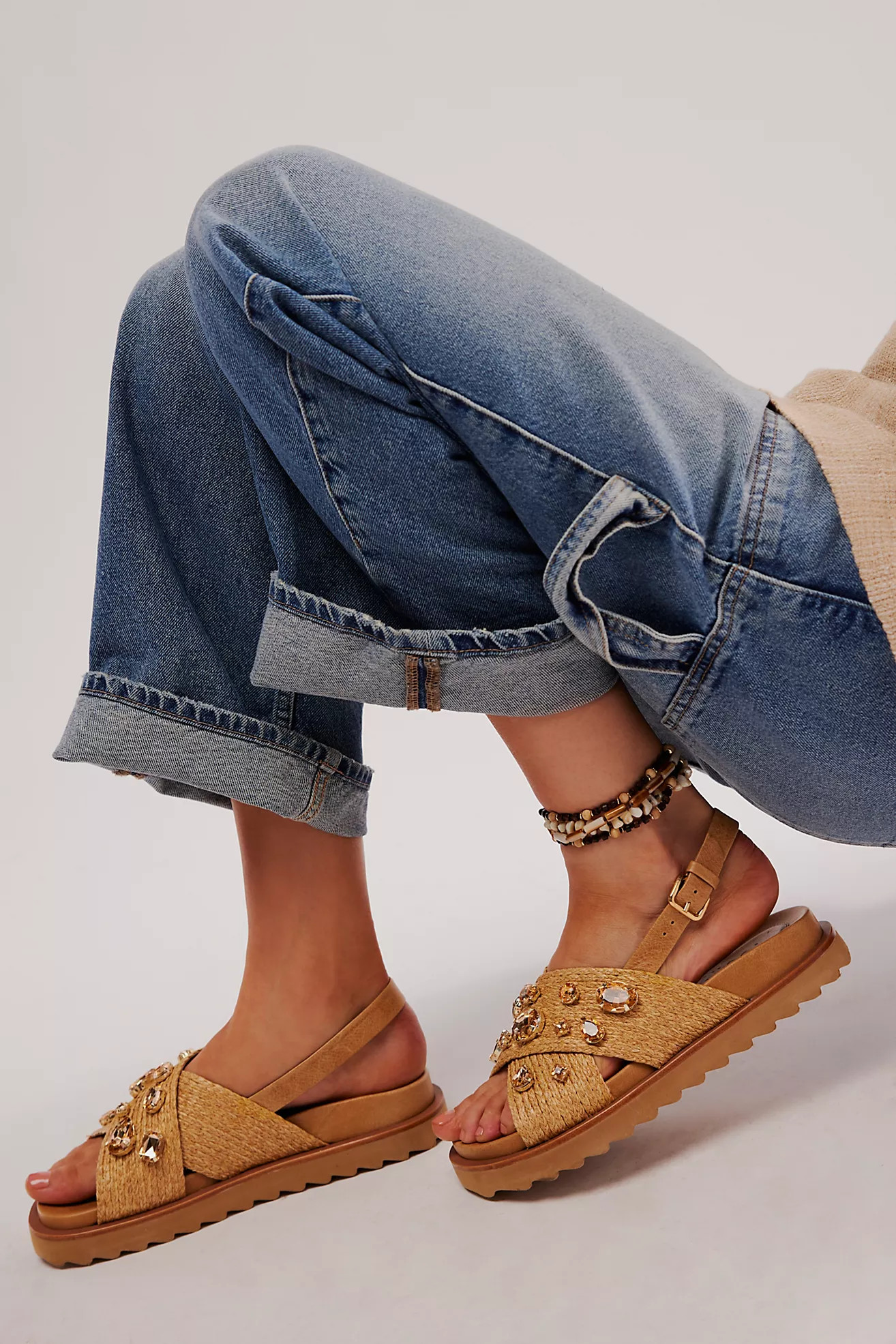 Rock Candy Embellished Sandals | Free People (Global - UK&FR Excluded)