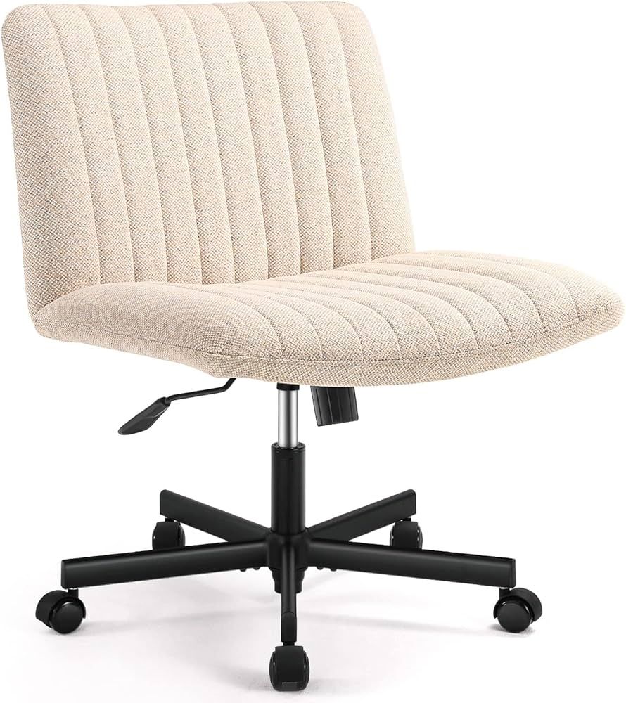 LEAGOO Home Office Desk Chairs Vanity Chair Modern Computer Desk Chair Fabric Desk Chair for Home... | Amazon (US)