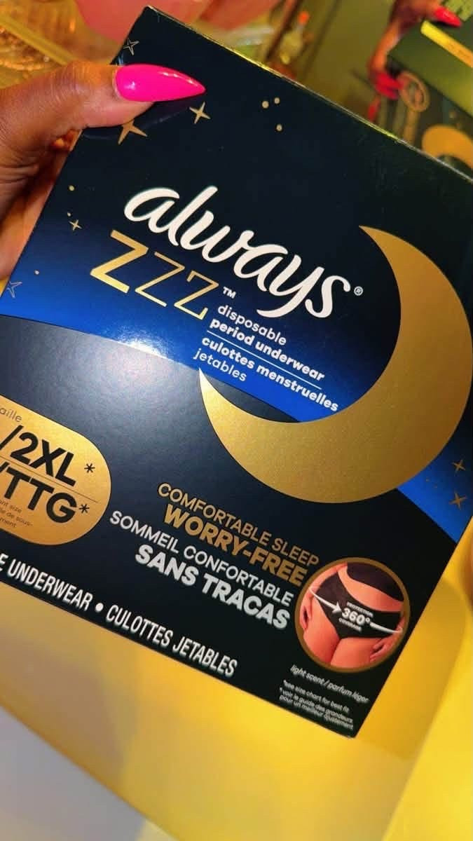 LISTEN 😭🌙

Heavy 🩸night girlies… these might’ve just changed the game.

No waking up every hour wondering if you leaked. Sleep >>> stress 😂

Get them and thank me later. 🤏🏾 Always