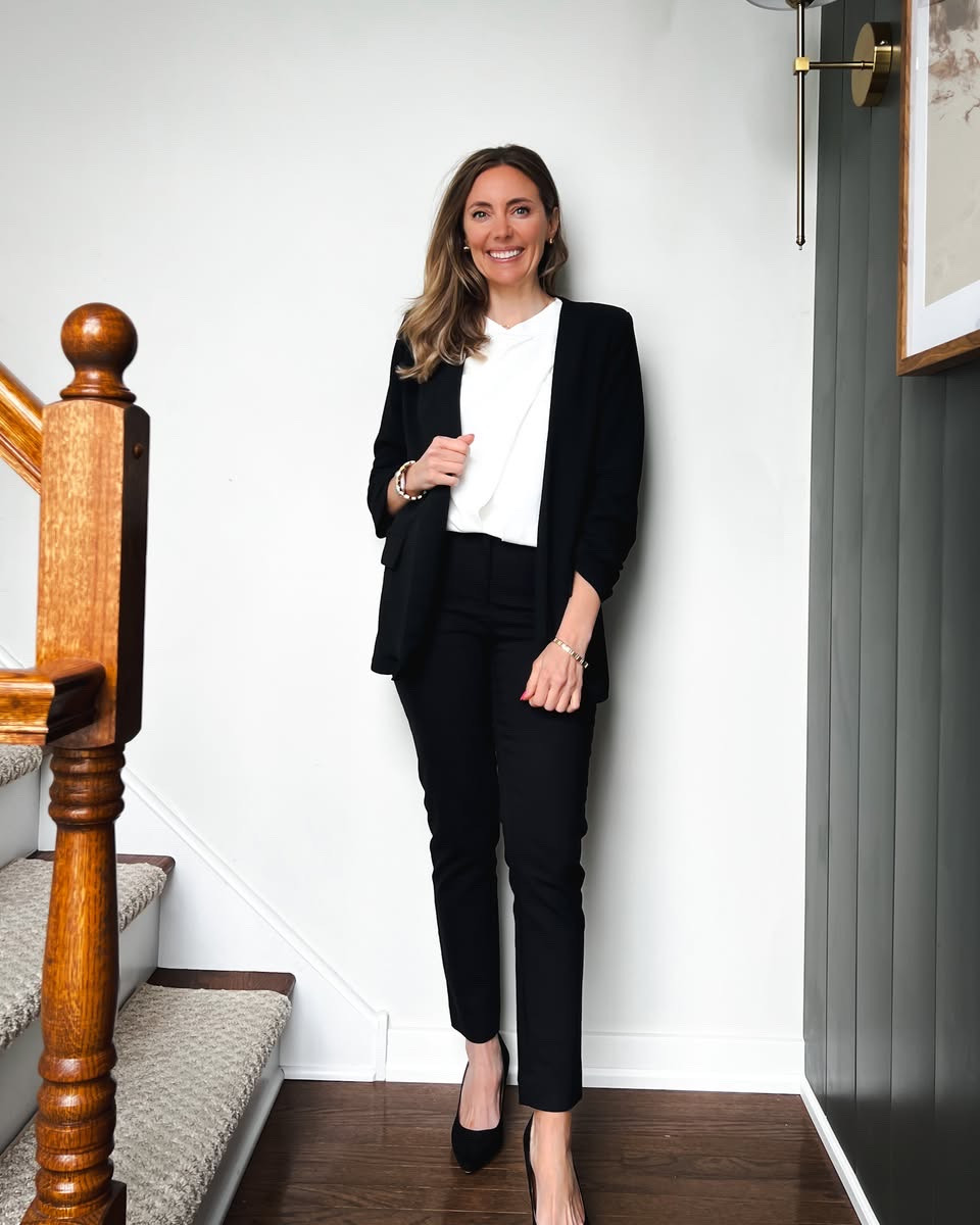 Grab my favorite Amazon blazer on limited time deal now!

tailored blazer office outfit
wide leg trousers work look
chic button down blouse style
pencil skirt professional outfit
structured vest workwear trend
neutral capsule wardrobe office
block heel pumps everyday work
elevated basics office style
minimalist business casual look

#LTKSeasonal #LTKootd #LTKWorkwear