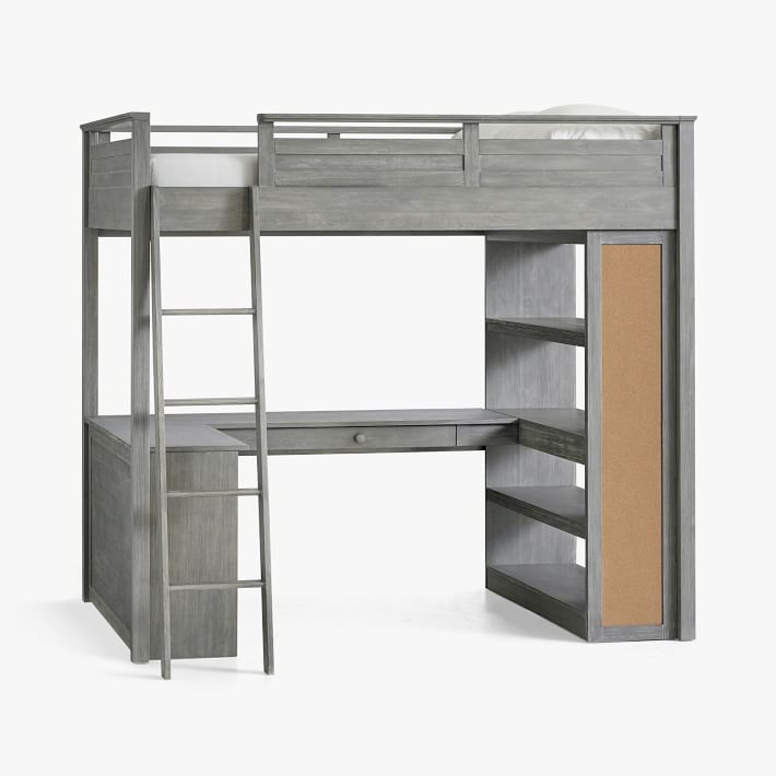 Sleep & Study® Loft Bed | Pottery Barn Teen