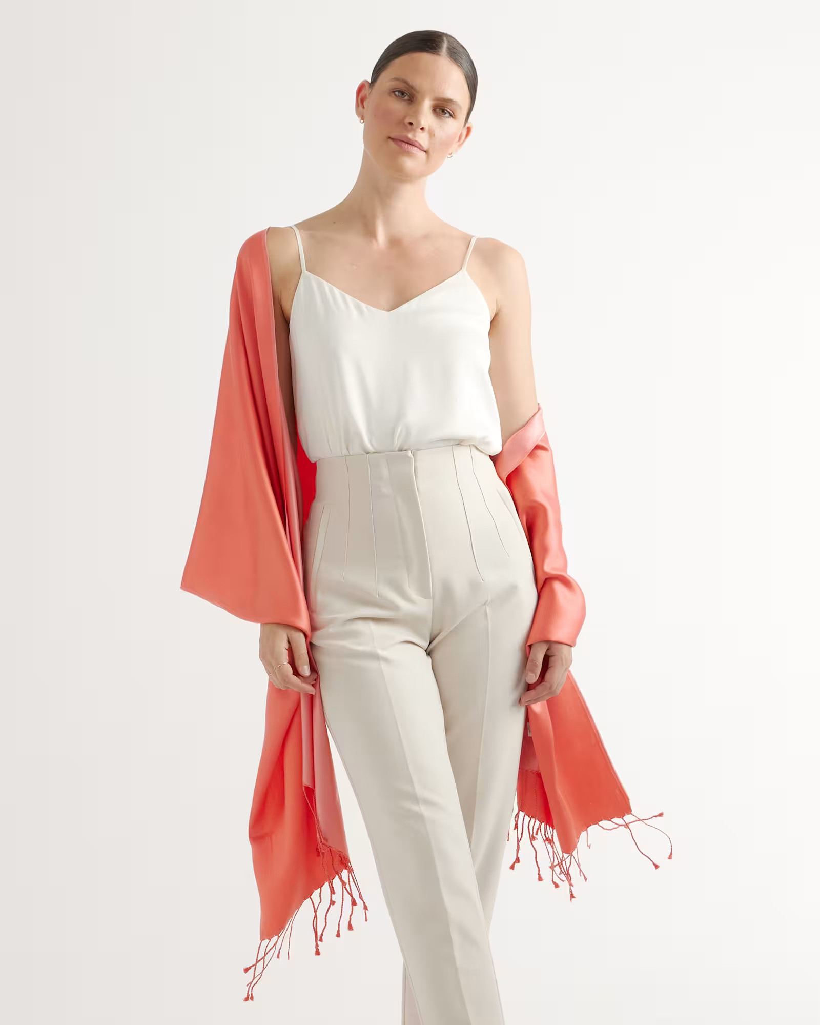 100% Silk Reversible Scarf | Quince