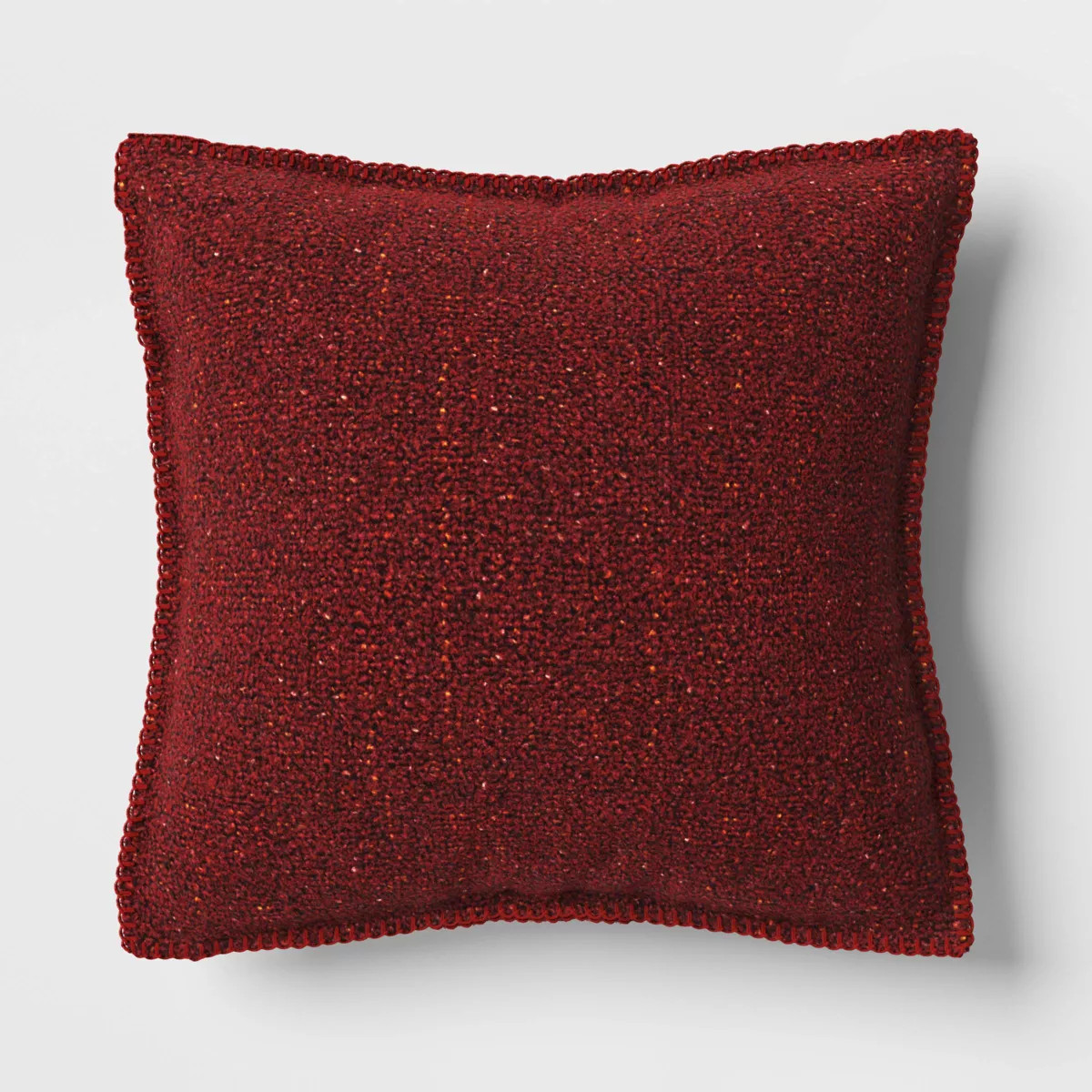 Square Marled Boucle Throw Pillow - Threshold™ | Target