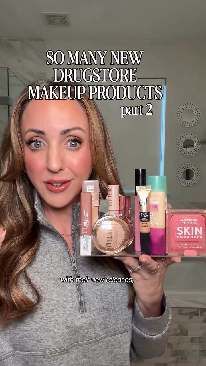 NEW drugstore makeup to try… part 2! 

There are some WINNERS in this bunch! What are you interested in trying? 

Type “drugstore” in the comments and I’ll send it to ya! 

#newmakeup #newdrugstoremakeup #drugstoremakeup #affordablemakeup #makeupreviews