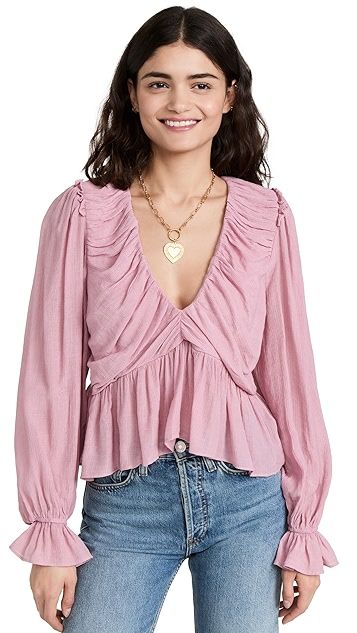 Daia Puff Sleeve Top | Shopbop