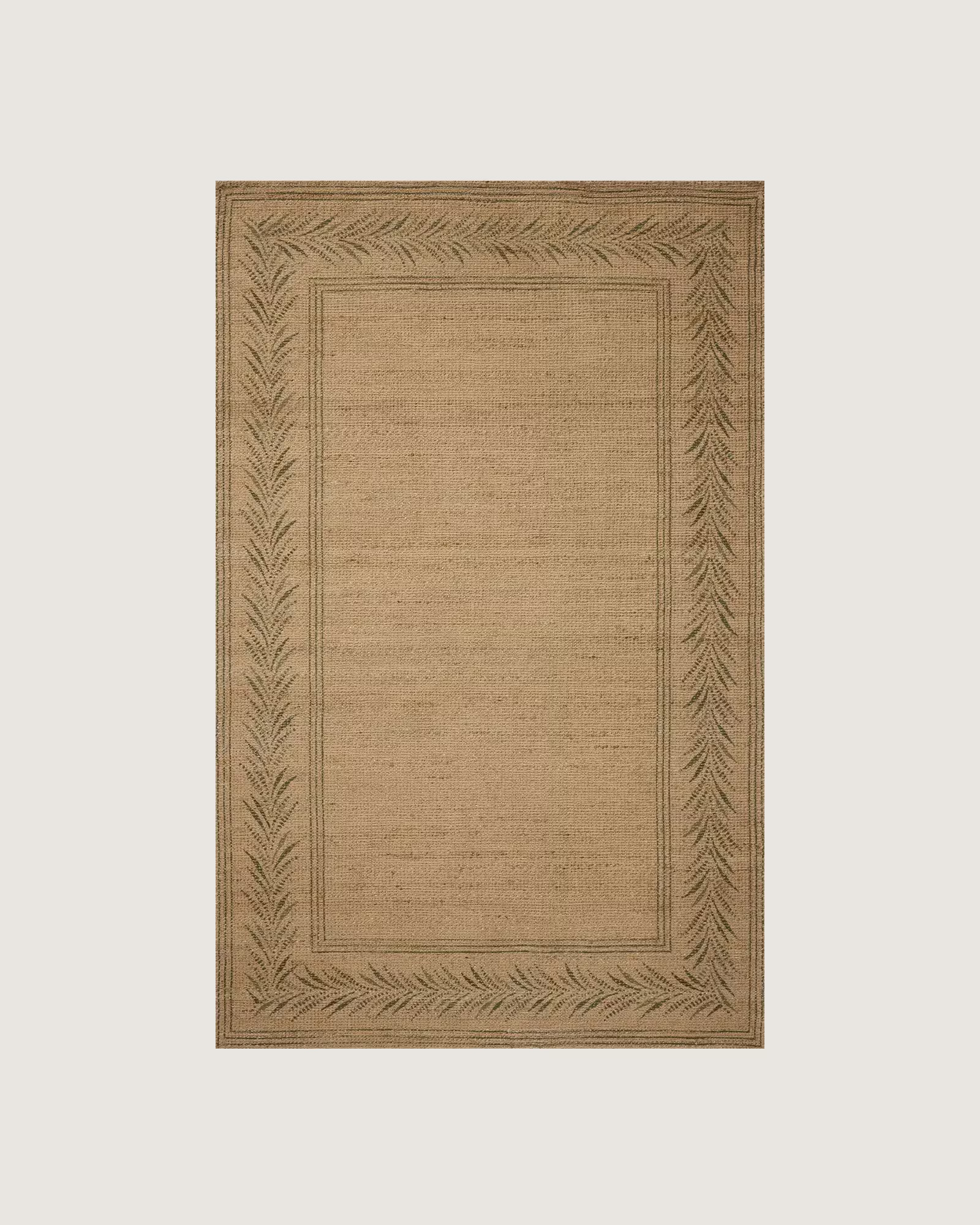 Cleary Handwoven Printed Rug - Desert / Green 7' 6" x 9' 6" | Joon Loloi