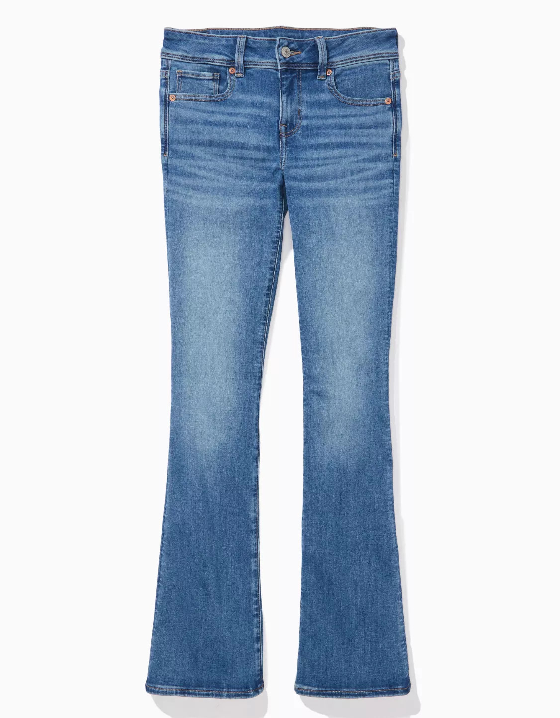 AE Next Level Low-Rise Kick Bootcut Jean | American Eagle Outfitters (US & CA)