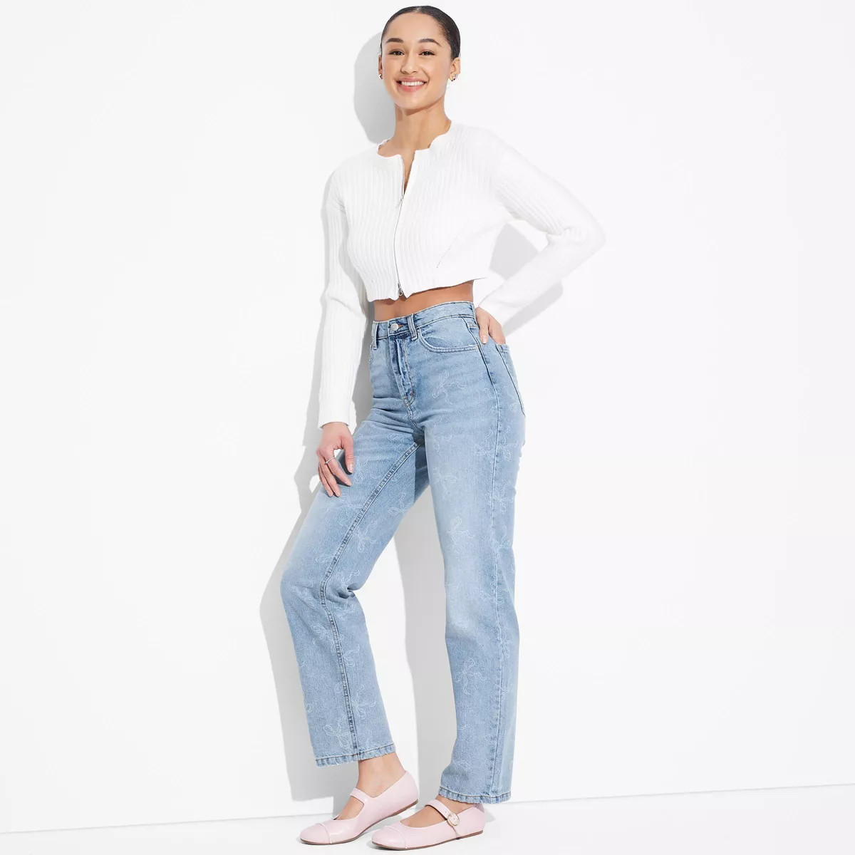 Women's High-Rise Straight Jeans - Wild Fable™ | Target