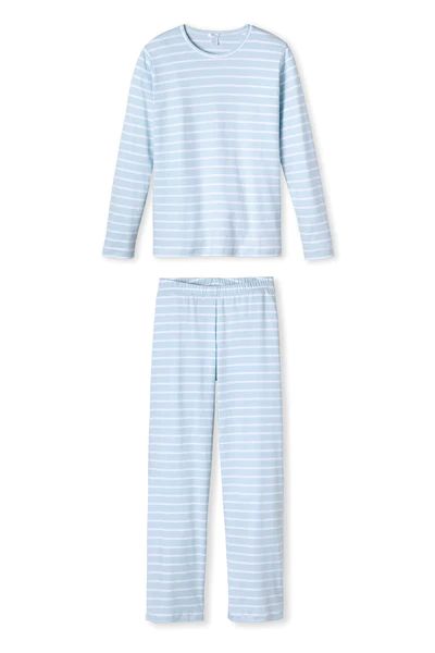 Pima Long-Long Weekend Set in Winter | LAKE Pajamas