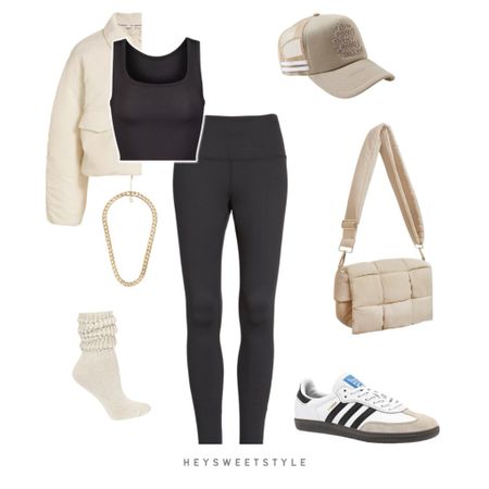 Cream & black casual ❄️•// Styling Adidas Samba outfits for the winterr

#LTKfindsunder100 #LTKfindsunder50 #LTKSeasonal