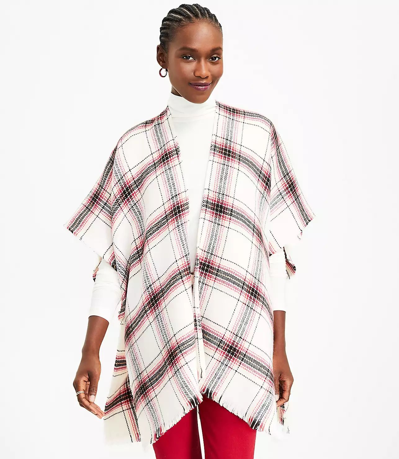 Plaid Wrap | LOFT