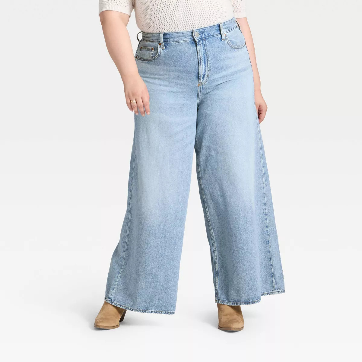 Women's Highest-Rise Palazzo Wide Leg Jeans - Universal Thread™ | Target
