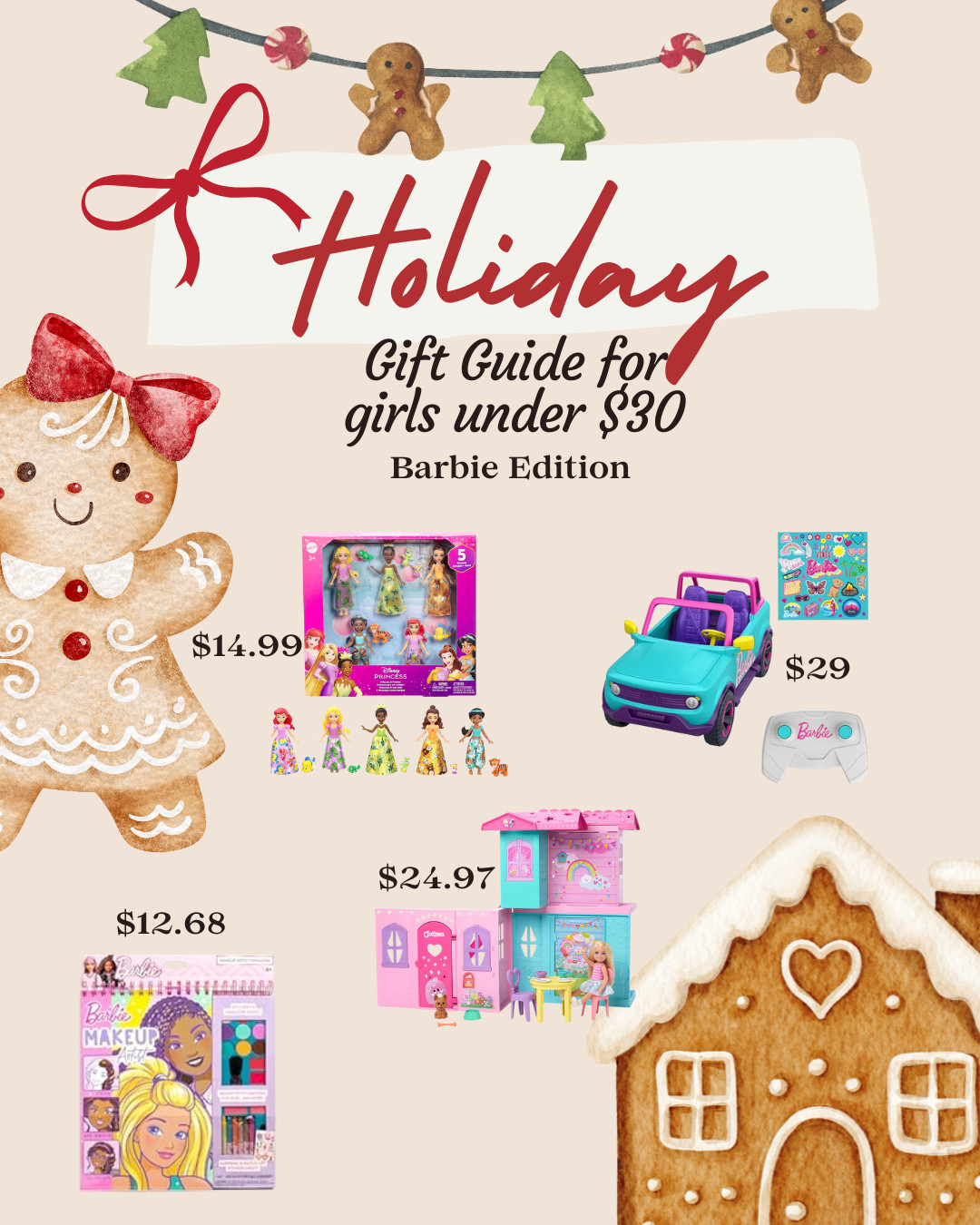 Under $30 Gift Guide Barbie Edition 

 #LTKCyberWeek #LTKGiftGuide #LTKFindsUnder50