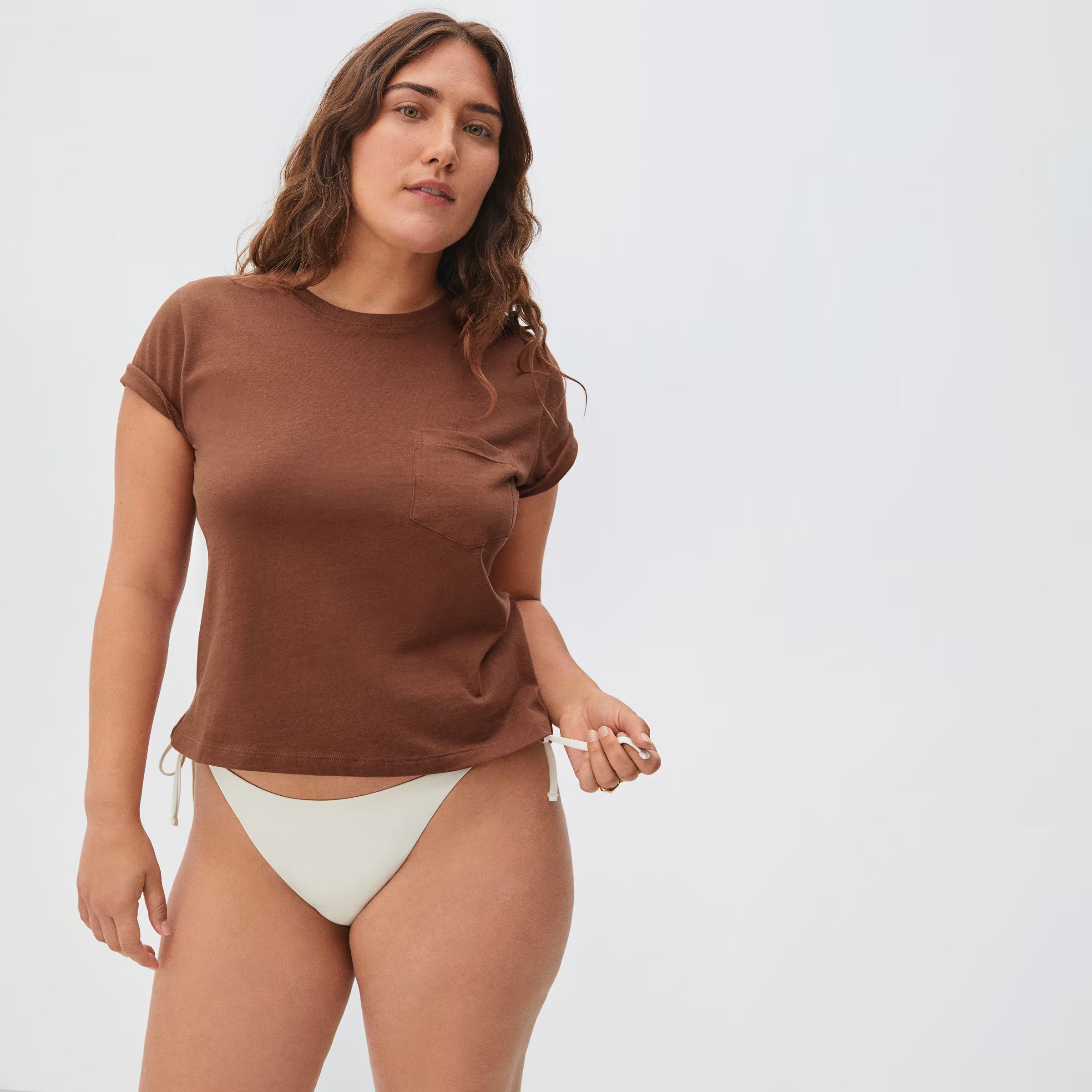 The Organic Cotton Box-Cut Tee | Everlane