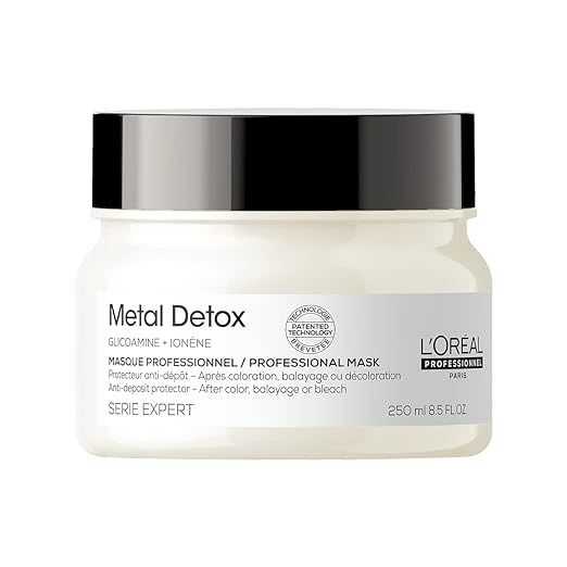 L'Oreal Professionnel Metal Detox Hair Mask | Deep Conditioner & Treatment | Protects Color, Prev... | Amazon (US)