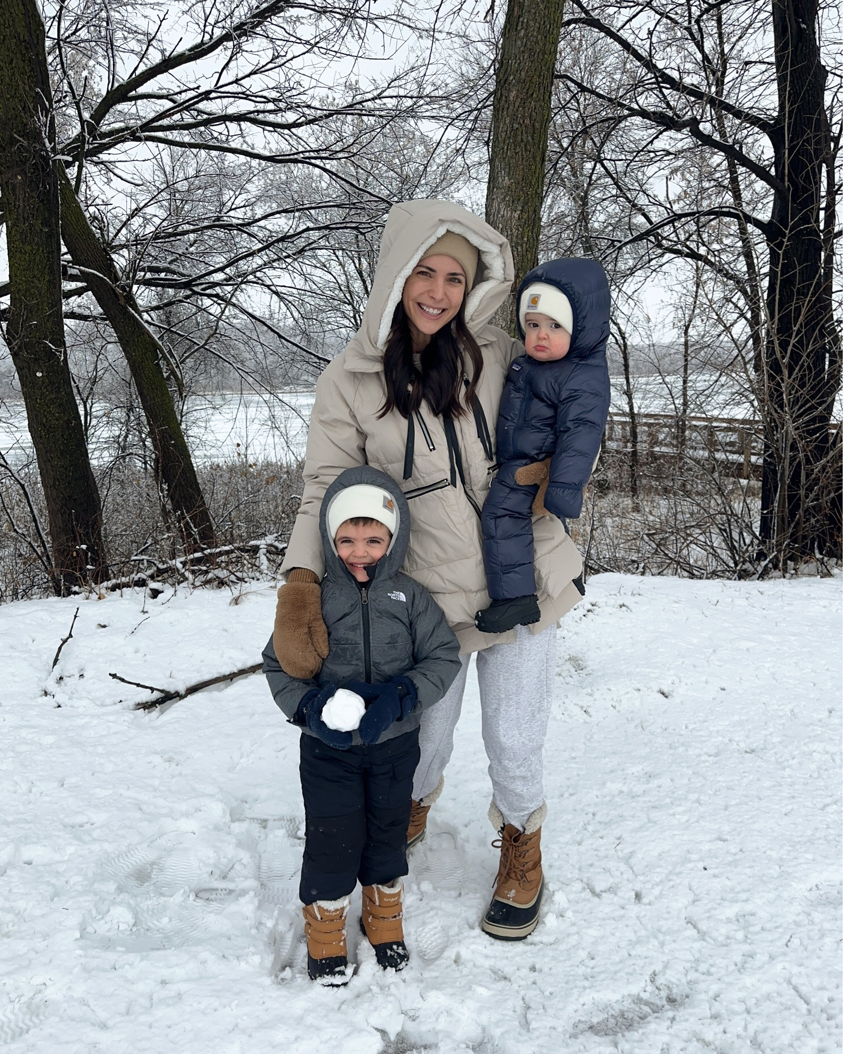 Warmest winter coat!! It’s the best! I sized up to a M to layer. It’s marshmallowy and cozy- so don’t expect it to be fitted. 

Kids winter gear 

#LTKSeasonal #LTKunder100 #LTKkids