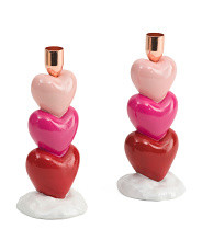 RACHEL ZOE
Set Of 2 8in Stacked Hearts Candleholders
$14.99  Compare At $20 
help
 | Marshalls