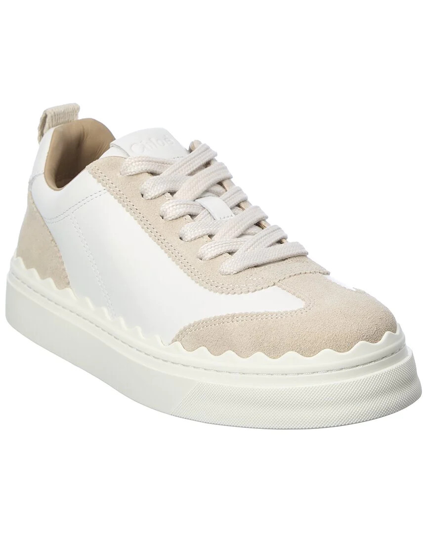 Chloe Lauren Leather & Suede Sneaker | Shop Simon