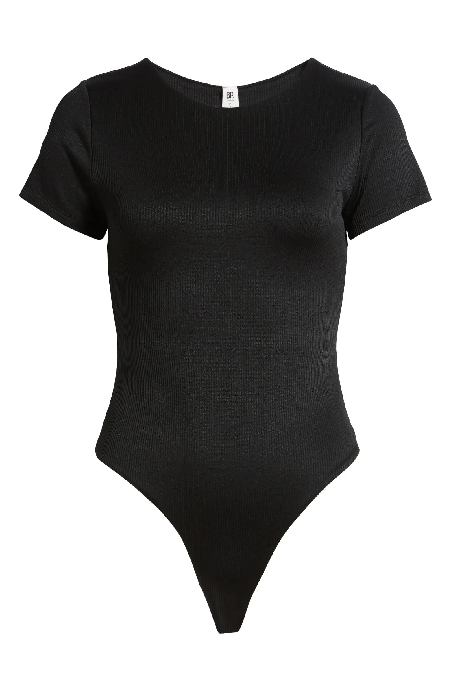 BP. Butter Short Sleeve Rib Bodysuit | Nordstrom | Nordstrom