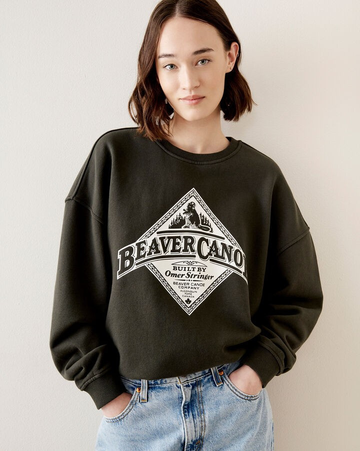 Beaver Canoe Sweatshirt | Roots (CA)