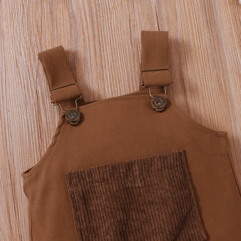 Bebiullo Fall Winter Clothes Newborn Baby Girl Romper T-Shirt Tops+Suspender Skirt Overall Clothe... | Walmart (US)