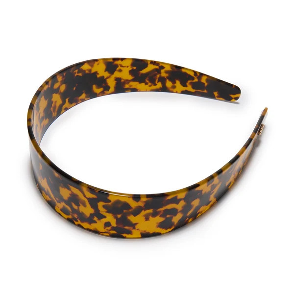 TORTOISE CHER ACETATE HEADBAND | LELE SADOUGHI
