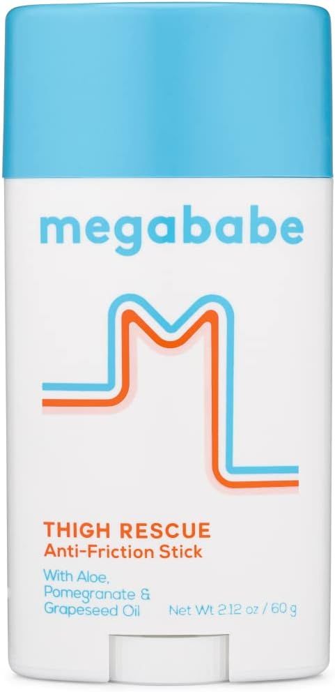 Megababe Thigh Rescue Anti-Chafe Stick | Prevents Skin Chafe & Irritation | Thighs, Arms, Bra-Lin... | Amazon (US)