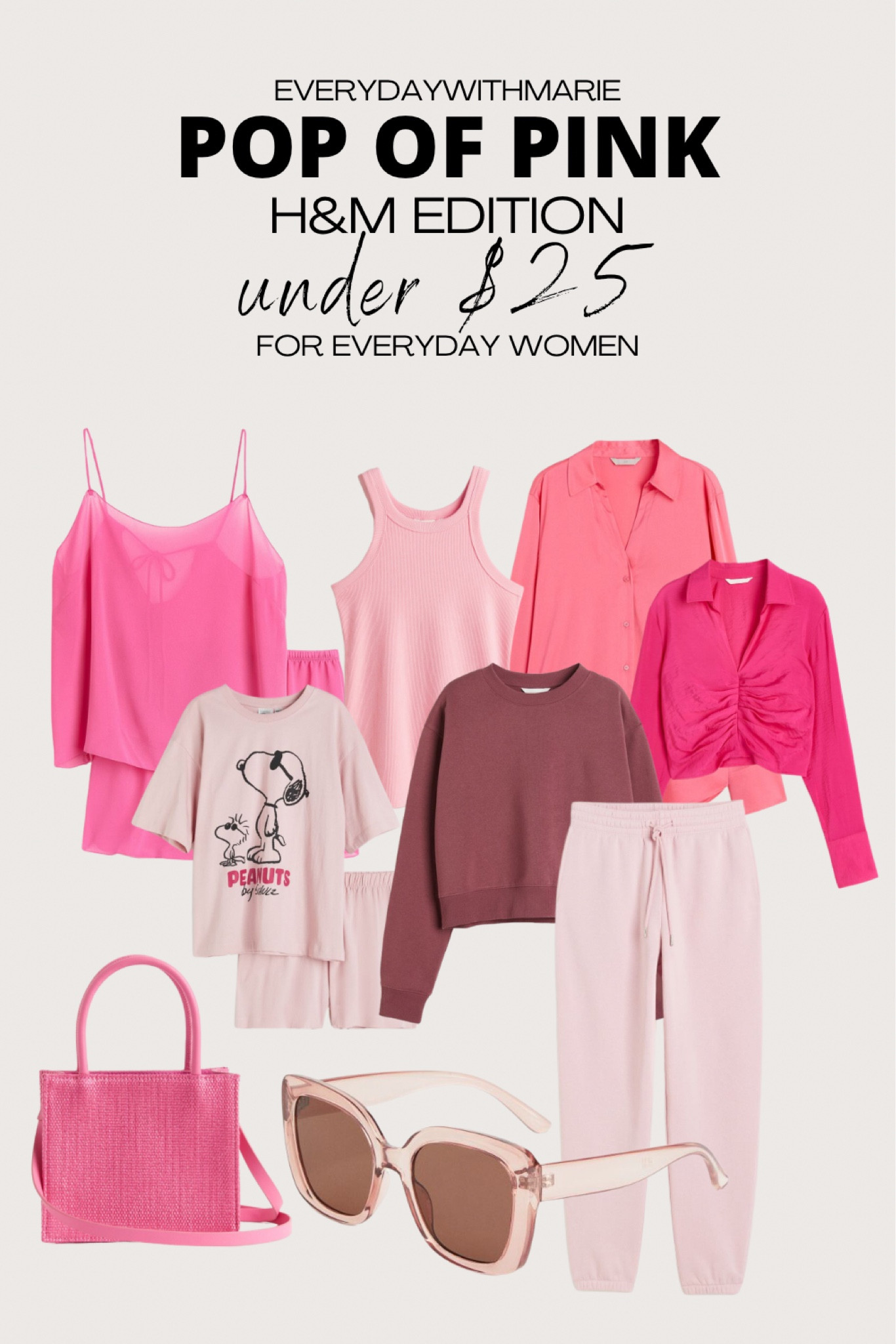Building my style, one affordable outfit at a time! 💕 under $25!  #FashionOnABudget #StyleJourney #hm #pinkfashion #casualchic #simpleoutfits 

#LTKunder50 #LTKsalealert #LTKFind