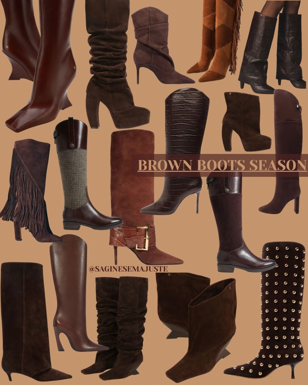 Brown boots that will turn heads this season and the next👢✨

#LTKshoes #LTKstyletip #LTKgiftguide