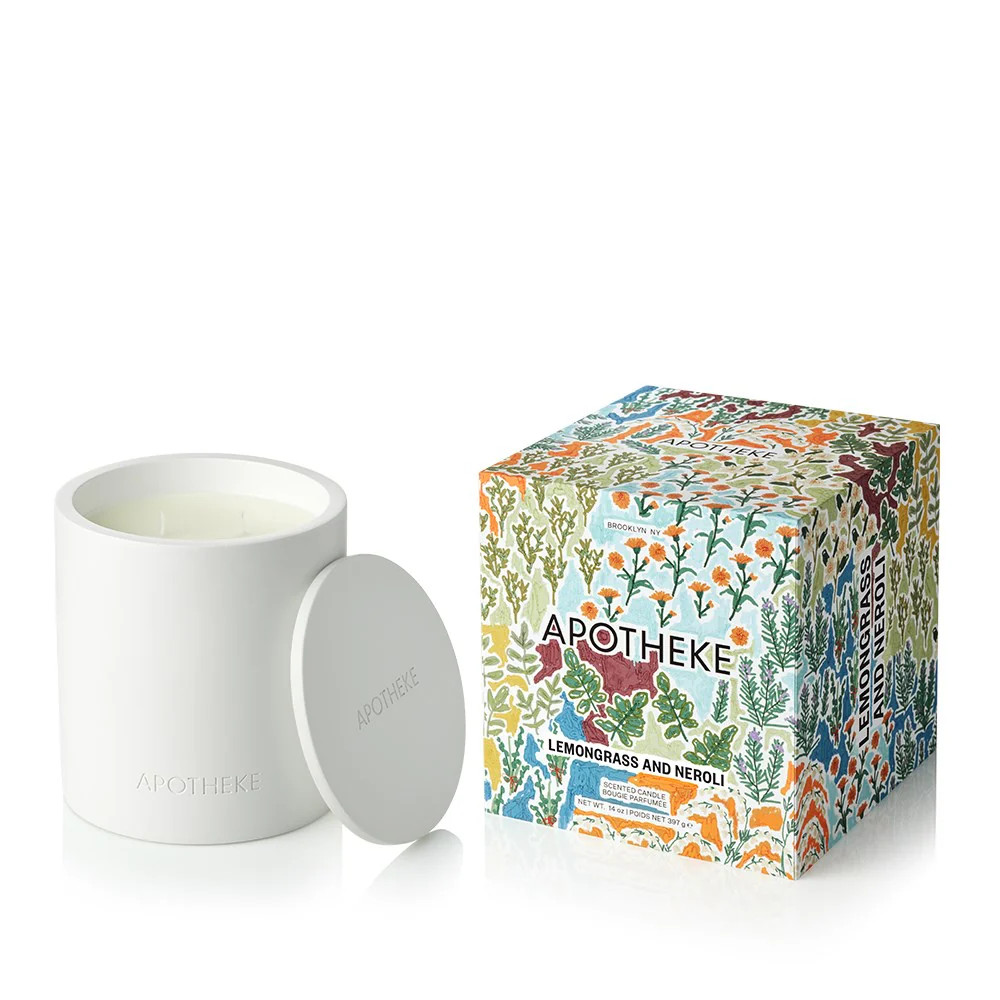 Lemongrass and Neroli 2-Wick Candle | Apotheke Co