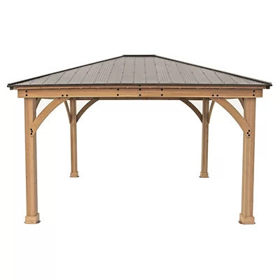 12 ft. x 14 ft. Meridian Gazebo | Wayfair North America