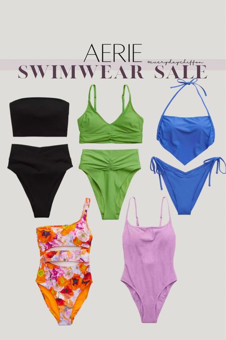 Aerie swimwear sale! $20 bikini tops & bottoms + 30% off one piece swimsuits!

One piece swimsuit
Bathing suits 
Swim
Vacation outfits 
Beach outfits 

#LTKSale #LTKswim #LTKSeasonal
