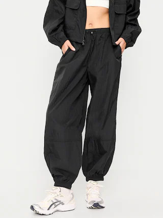 Pull-On Windbreaker Parachute Pants | Old Navy (US)