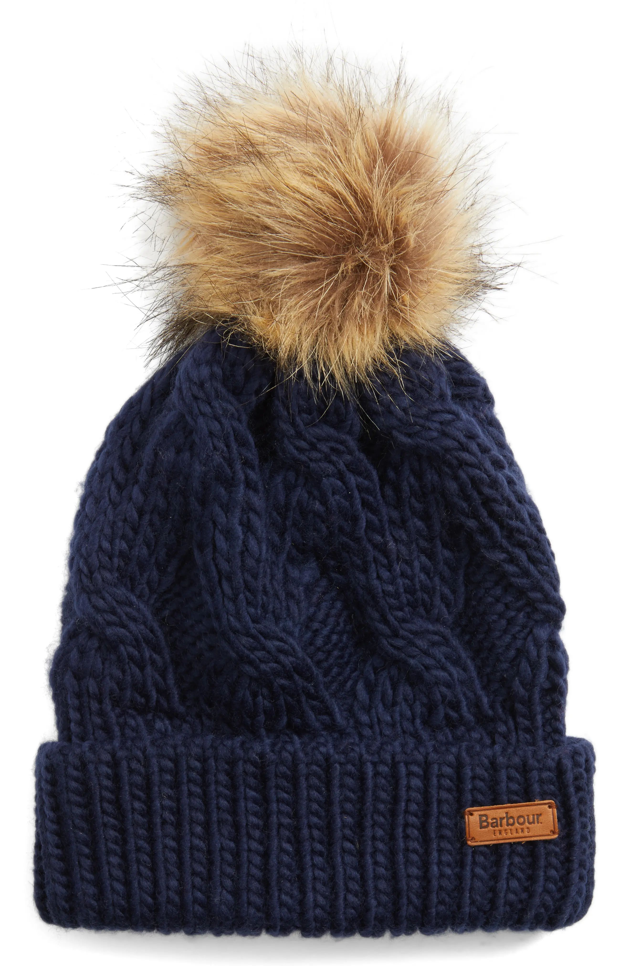 Ashridge Beanie with Faux Fur Pom | Nordstrom