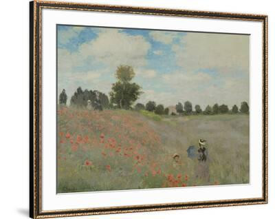 Wild Poppies, Near Argenteuil (Les Coquelicots: Environs D'Argenteuil), 1873 Framed Art | Art.com