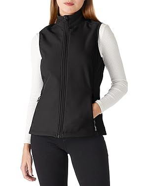 Outdoor Ventures Women's Lightweight Softshell Vest Windproof Fleece Lined Zip Up Sleeveless Jack... | Amazon (US)