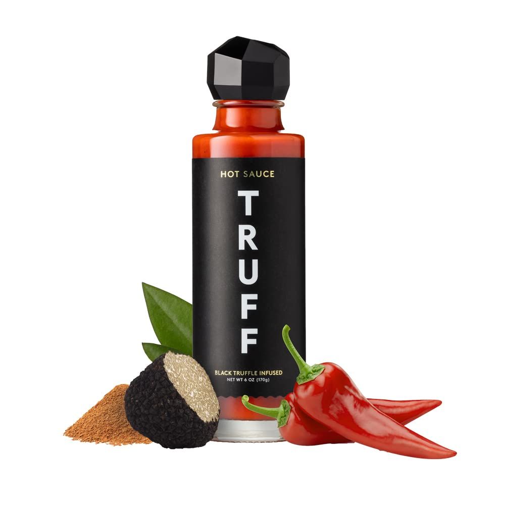 TRUFF Original Black Truffle Hot Sauce, Gourmet Hot Sauce with Ripe Chili Peppers, Black Truffle ... | Amazon (US)