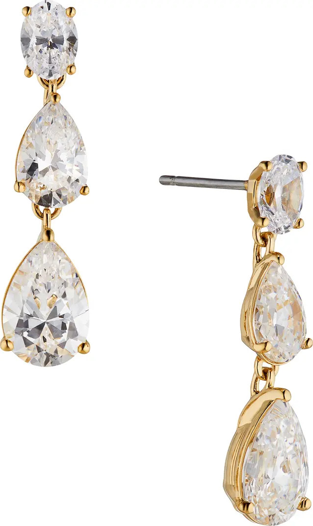 Nadri Chiara Cubic Zirconia Drop Earrings | Nordstrom | Nordstrom