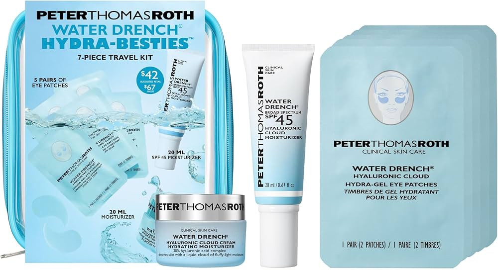 Peter Thomas Roth | Water Drench® Hydra-Besties 7-Piece Travel Kit | Amazon (US)
