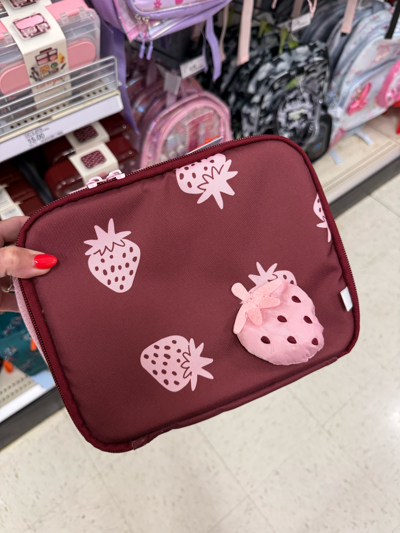 Target 
Backpack
Lunchbox
Bentobox
Back to school 
School must haves