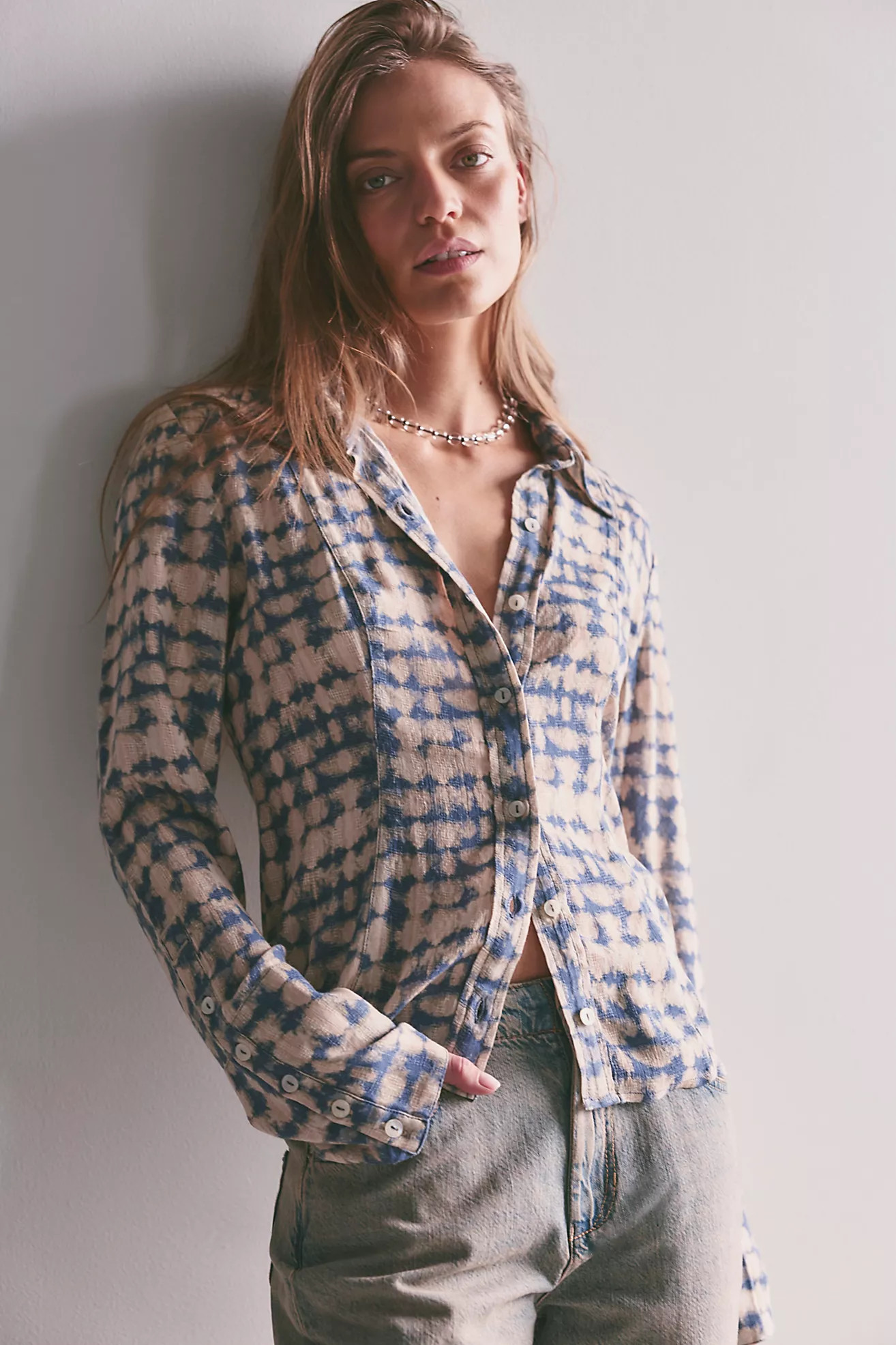 We The Free Nathalia Button Down Top | Free People (Global - UK&FR Excluded)