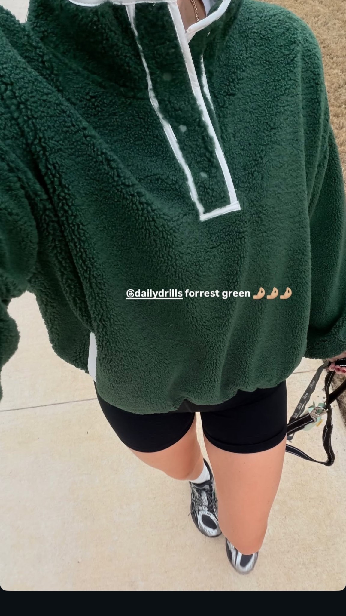 This forest green color in the sherpa jacket is so good !!

#LTKgrwm #LTKootd #LTKdayinmylife