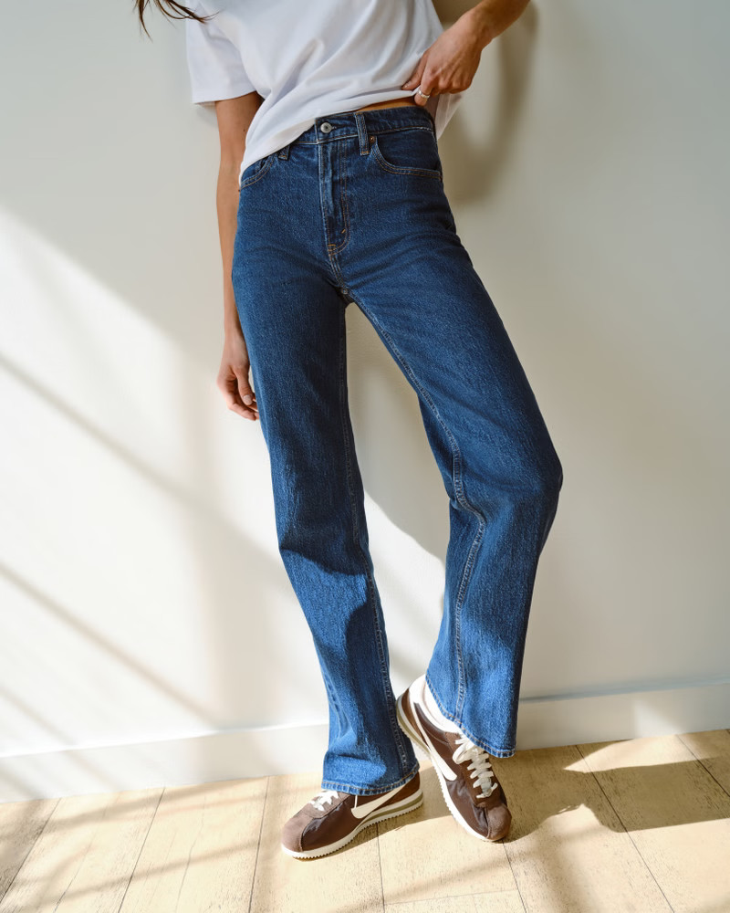 High Rise 90s Relaxed Jean | Abercrombie & Fitch (US)